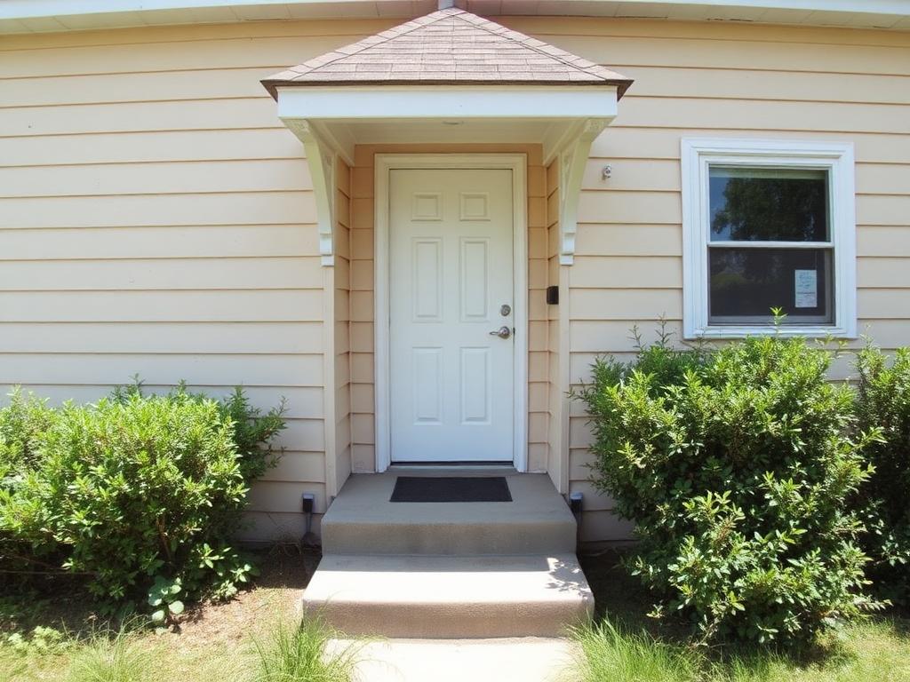 Before — Farmhouse Front Entry