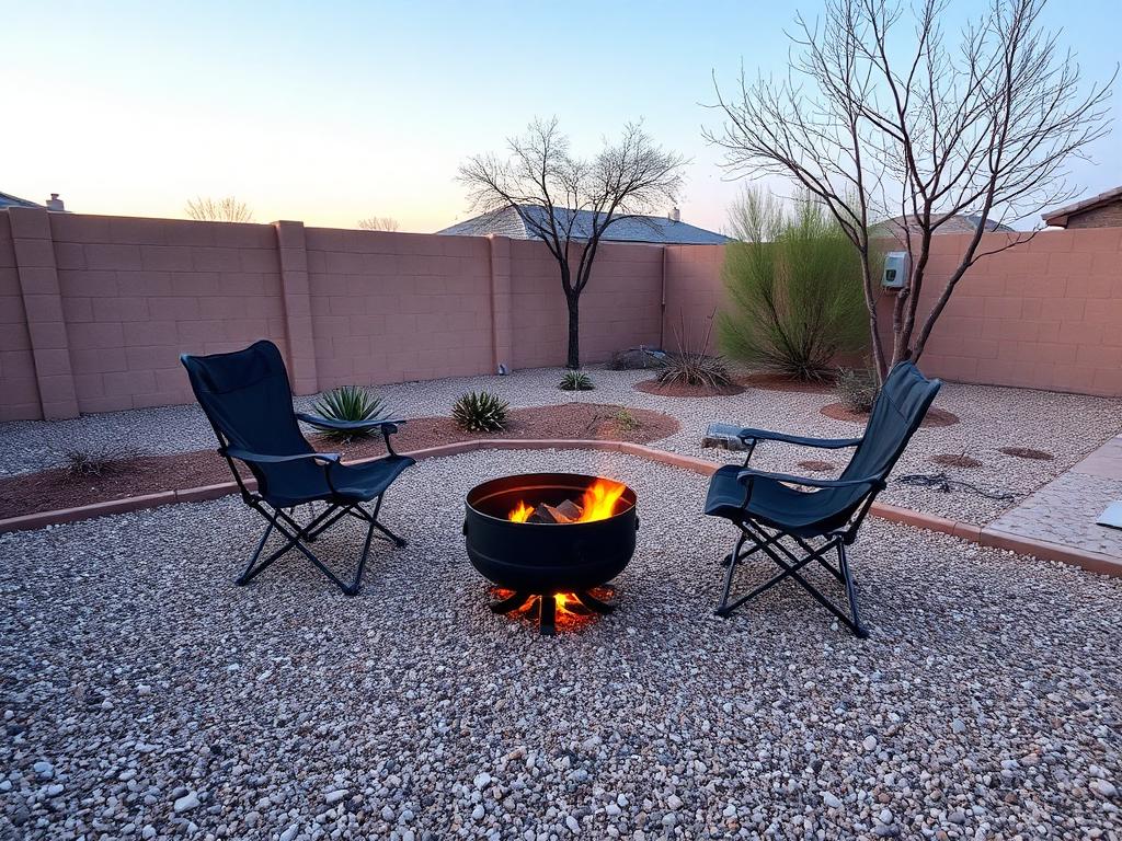 Before — Desert Modern Fire Lounge