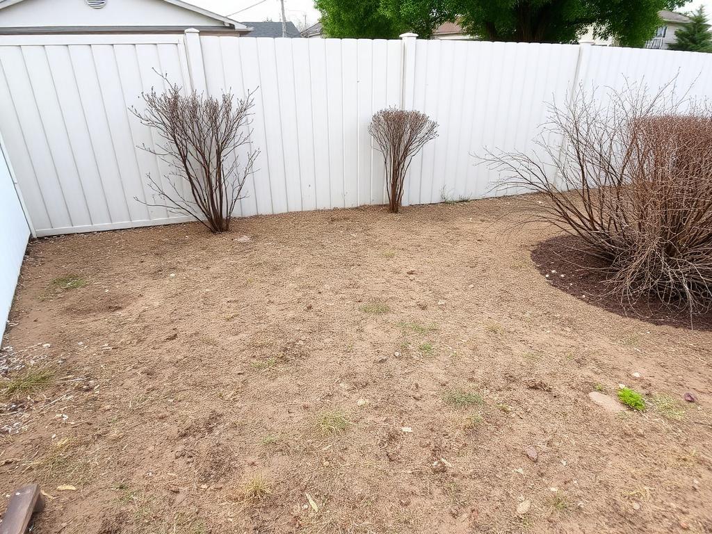 Before — Tropical Side Garden
