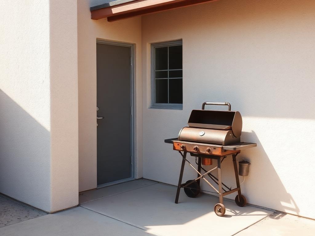 Before — Coastal Outdoor Kitchen