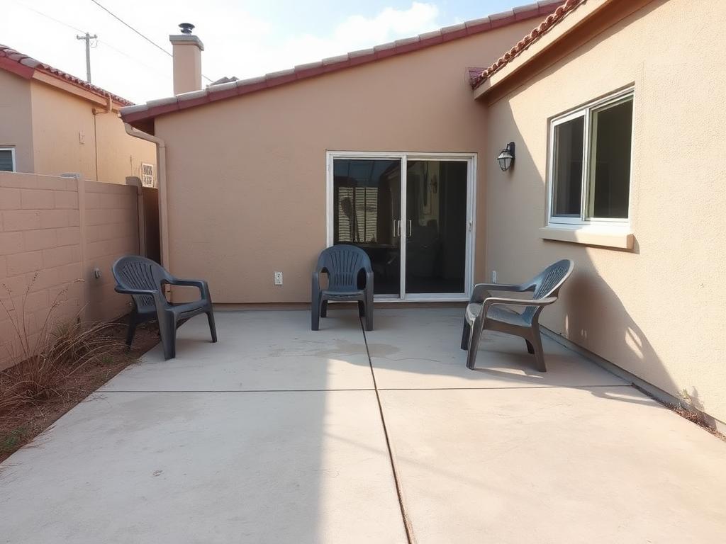Before — Modern Patio Lounge