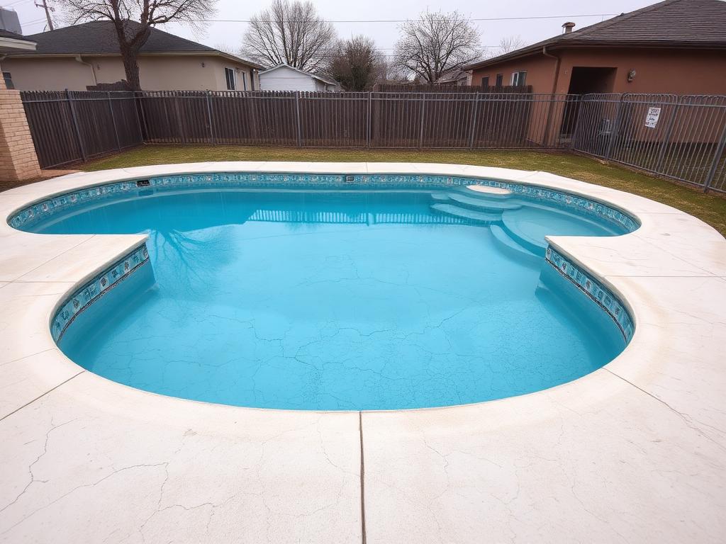 Before — Resort Pool & Spa